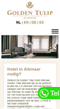 Mobile Screenshot of hotelalkmaar.nl